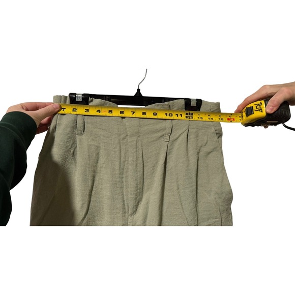 A New Day Size Large Green Flowy Pants - Picture 5 of 10